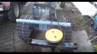 Делаю ШКИВ для КОСИЛКИ из ФАНЕРЫ