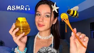 АСМР Тригери для вашого відпочинку 🍯🐝 (мед, косметика, близький шепіт, asmr українською мовою) 🇺🇦😴
