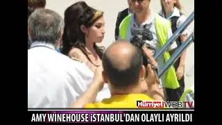 Amy Winehouse leaving Istanbul after Belgrade gig (6/20/2011) - Andrew Morris INSULTS photographer