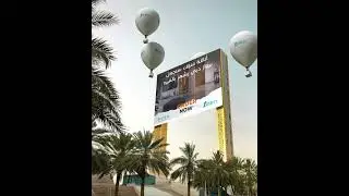 CGI project in Dubai city using Blender