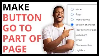 How to Make a Button Take You to Specific Part of the Page on Wix