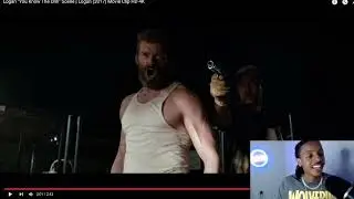 LOGAN YOU KNOW THE DRILL REACTION 🔫 #logan #reaction #wolverine