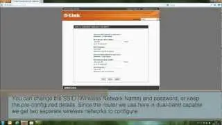 Installation of a D-Link Cloud Router (walk through)