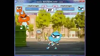 MUGEN Battle #1: Darwin vs. Gumball