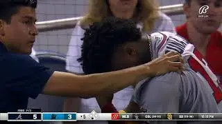Ronald Acuña Jr. Injury (Torn Right ACL) l Out For Rest Of Season