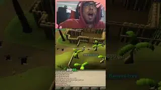Slowwbie Gets Caught SCAMMING gree gree's 🤣 #osrs #runescape