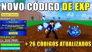 NOVOS CÓDIGOS DE 20 MINUTOS DE EXP + 26 CÓDIGOS DE EXP BELI E RESET - blox fruit codes