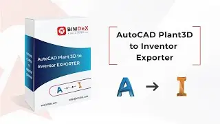 How to exporter AutoCAD Plant 3D to Inventor | AutoCAD Plant 3D to Inventor Exporter Walkthrough