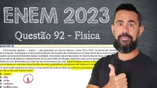 ENEM 2023 - QUESTÃO 92 - CIÊNCIAS DA NATUREZA - FÍSICA