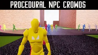 Procedural NPC Crowds | Unreal Engine Marketplace Tutorial