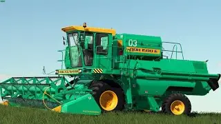 FarmingSimulator2019#Рассвет#Уборка#ДОН-1500Б