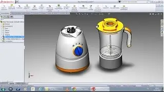 Tutorial Solidworks -Mixer- #10 final