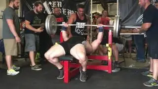 Matt Disbrow - 545 Bench Press