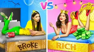 Gadis Kaya vs Bangkrut | Momen Luar Biasa Dan Hack Lucu Untuk Semua Acara oleh RATATA COOL