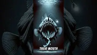 Bizarre facts about the anglerfish #bizarre #shorts