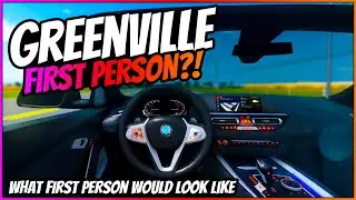 FIRST PERSON?! - What First Person Would Look Like!! - Greenville Wisconsin Roblox