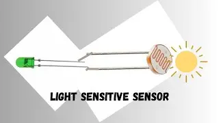 How to make Day/Night Light Sensor using one transistor.
