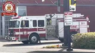 Langley City Fire Engine 12 Responding
