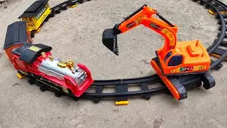 John deere muddy Truck Jump Into water | Muddy Cleaning | Toy videos