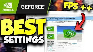 BEST NVIDIA CONTROL SETTINGS FOR GAMING (HIGH FPS!)