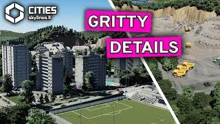 Production Chains & Gritty Details in Cities Skylines 2! | Fewladelphia