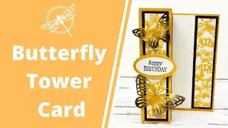 Butterfly Tower Fun Fold Card