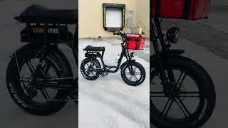 Food Delivery Fat Tire eBike - see link #amazonfinds #ebike #grubhub