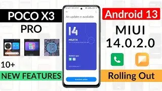 Poco X3 Pro MIUI 14.0.2.0 Update [ MIUI Dialer ] May Update | New Features | Poco X3 Pro New Update