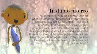 In dubio pro reo, Latin Sayings