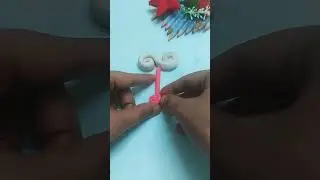 #🌈rainbow clay craft#easy clay art