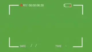 Aesthetic Green Screen Video Recording
