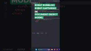 ✅ Event Bubbling and Event Capturing in DOM 🔥