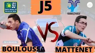 MATTENET Adrien VS BOULOUSSA Mehdi- 2020/2021-PRO A- J5