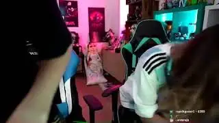 Irina y Rubius en directo ~ Irina golpea a Wilson