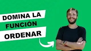Cómo Usar la Función ORDENAR como un Experto en Excel: y combinala con la función ÚNICOS.