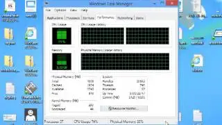 How to restore the old Task Manager in Windows 8