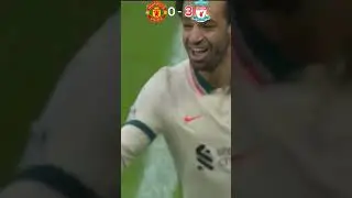 Crazy match between Man Unaited against Liverpool 💥 #shorts
