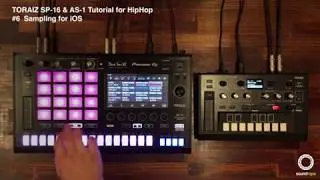 Pioneer DJ Toraiz SP-16&AS-1 Tutorial for HipHop | #6 Sampling for iOS App