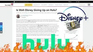 Disney Is Giving Up on Hulu?