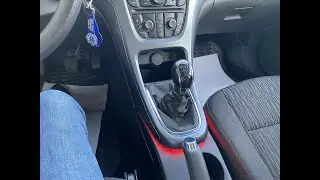 Opel Astra J vites altı ambians ışığı yapımı