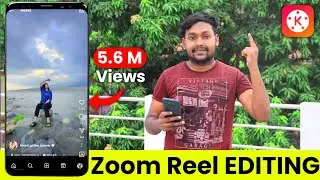 Instagram Trending Zoom Video Editing Tutorial | Instagram Zoom Reel | Instagram Zoom Tutorial