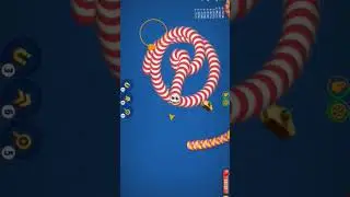 Worms Zone.io | Not Ever Time you succeed,some times you failed too #shorts #youtubeshorts