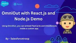 OmniOut with React js and Node js Demo