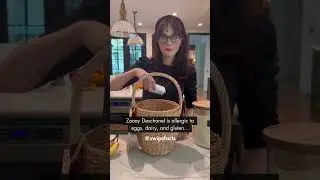 Zooey Deschanel is allergic to eggs, dairy, and gluten...