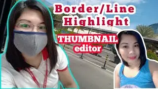HOW TO CROP PHOTO/CREATE BORDER LINE HIGHLIGHT USING PICSART