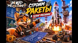 Строим ракету в Scrap Mechanic