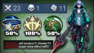 MOSKOV BUILD THE PERFECT SUPER SLOW BUILD AND EMBLEM FOR 2024!🔥 100% BROKEN! MOSKOV BEST BUILD 2024!