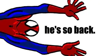 Working on my Spider-Man Cartoon