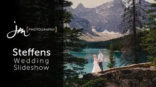 The Steffens’ Mountain Wedding at Moraine Lake by JM Photography