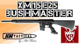 Страйкбольная снайперская винтовка KING ARMS XM15E25 BUSHMASTER 16 ДЮЙМОВ (airsoft) KA-AG-10-S